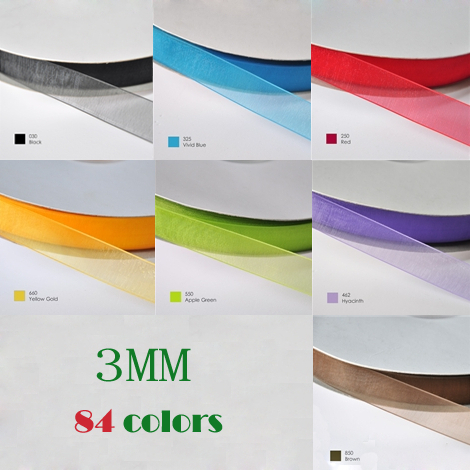 3mm organza ribbon