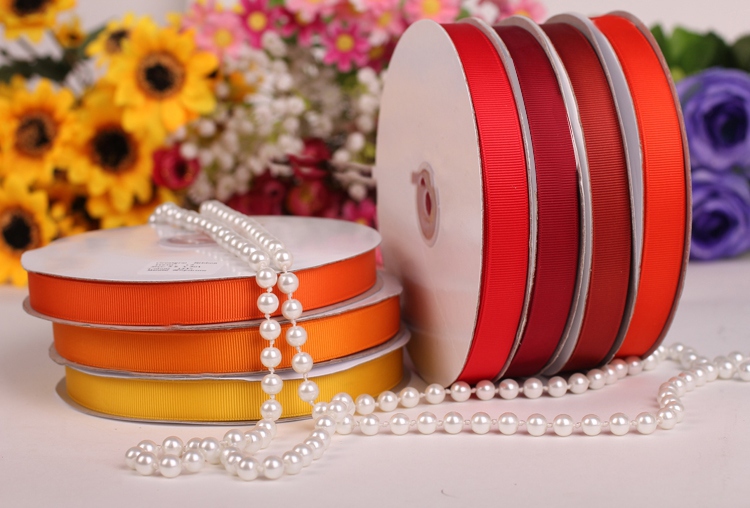 5/8"(16mm) Solid Color Grosgrain Ribbons Wholesale Hair Ribbon 100Yards/roll – Bild 2