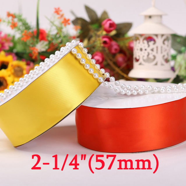 57mm single face satin ribbon