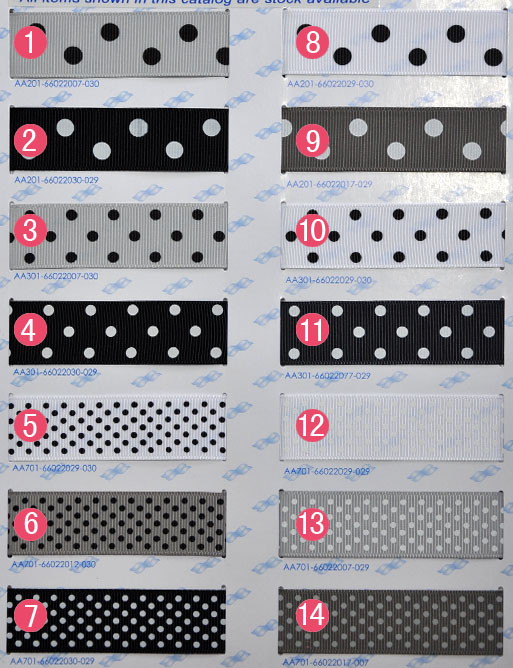 polka dot ribbon