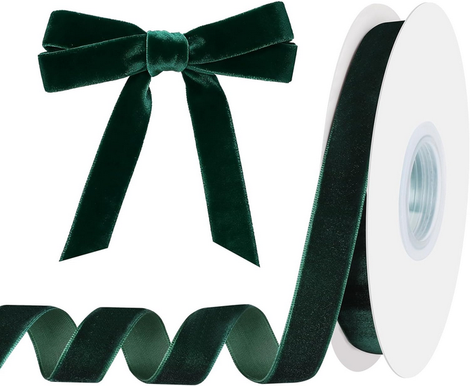 velvet ribbon green